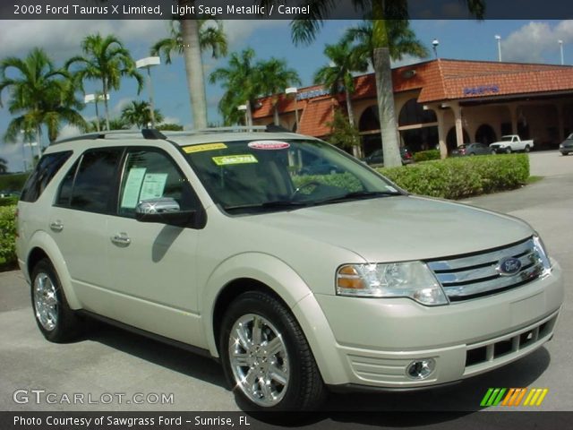 2008 Ford Taurus X Limited in Light Sage Metallic