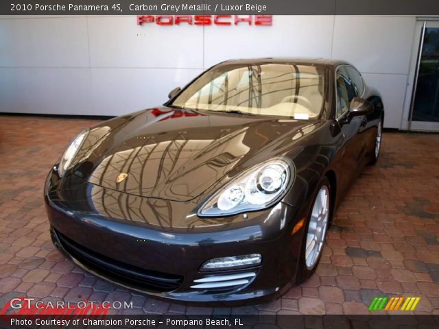 2010 Porsche Panamera 4S in Carbon Grey Metallic