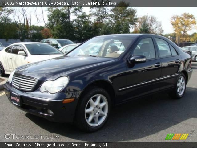 2003 Mercedes-Benz C 240 Sedan in Capri Blue Metallic
