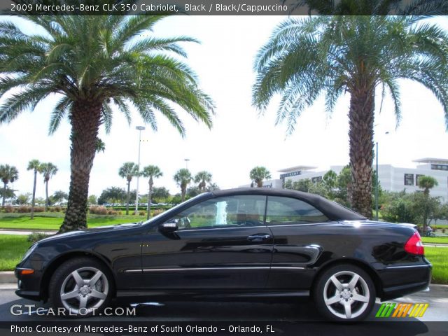 2009 Mercedes-Benz CLK 350 Cabriolet in Black