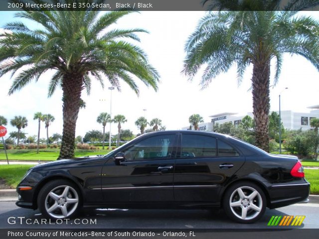 2009 Mercedes-Benz E 350 Sedan in Black