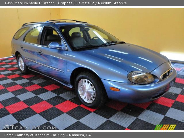 1999 Mercury Sable LS Wagon in Graphite Blue Metallic