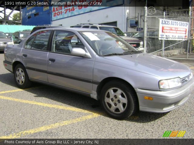 1991 Infiniti G 20 Sedan in Platinum Blue Metallic