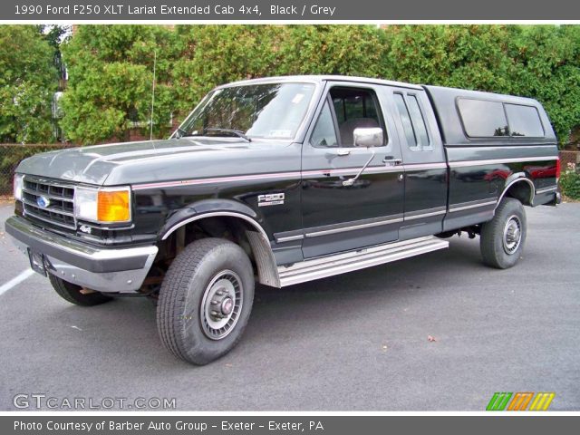 1990 Ford F250 XLT Lariat Extended Cab 4x4 in Black
