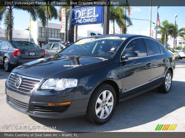 2007 Volkswagen Passat 2.0T Sedan in Blue Graphite Metallic