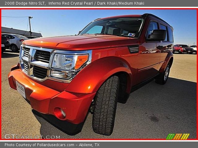 2008 Dodge Nitro SLT in Inferno Red Crystal Pearl