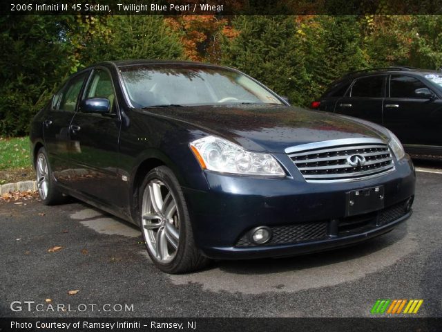 2006 Infiniti M 45 Sedan in Twilight Blue Pearl
