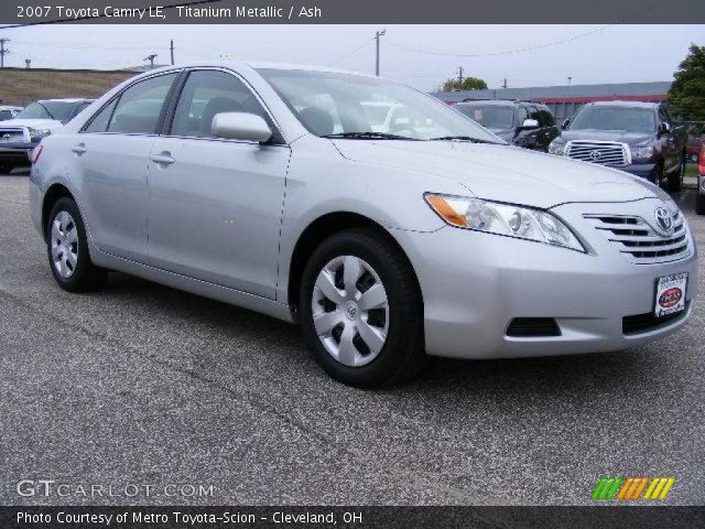 2007 Toyota Camry LE in Titanium Metallic