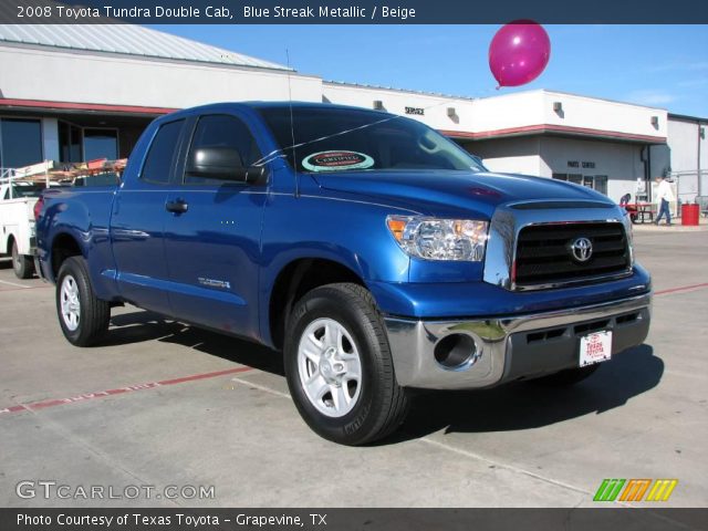 2008 Toyota Tundra Double Cab in Blue Streak Metallic