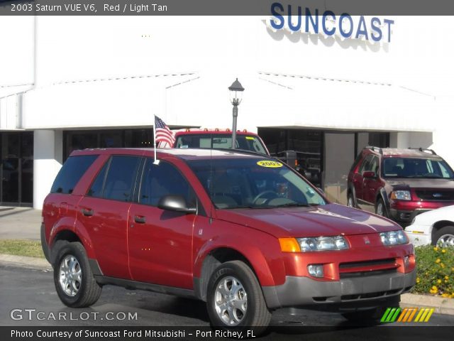 2003 Saturn VUE V6 in Red