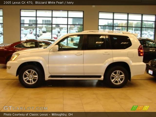 2005 Lexus GX 470 in Blizzard White Pearl