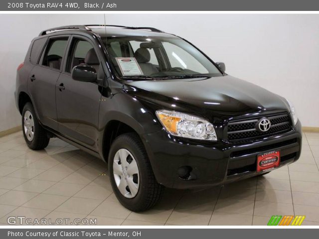 2008 Toyota RAV4 4WD in Black
