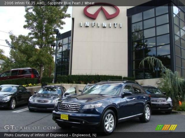 2006 Infiniti FX 35 AWD in Sapphire Blue Pearl