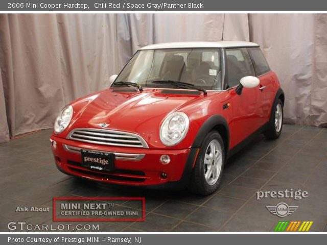 2006 Mini Cooper Hardtop in Chili Red