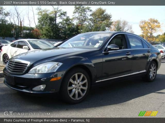 2007 Mercedes-Benz S 550 Sedan in Black Opal Metallic