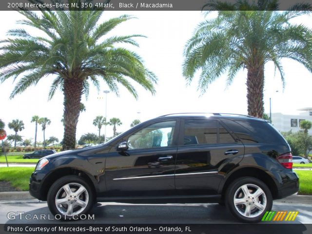 2008 Mercedes-Benz ML 350 4Matic in Black