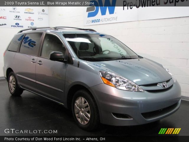 2009 Toyota Sienna LE in Blue Mirage Metallic