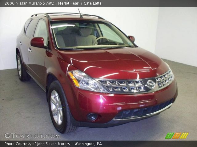 2006 Nissan Murano S AWD in Merlot Pearl