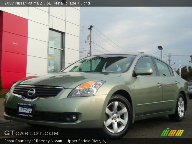2007 Nissan Altima 2.5 SL in Metallic Jade