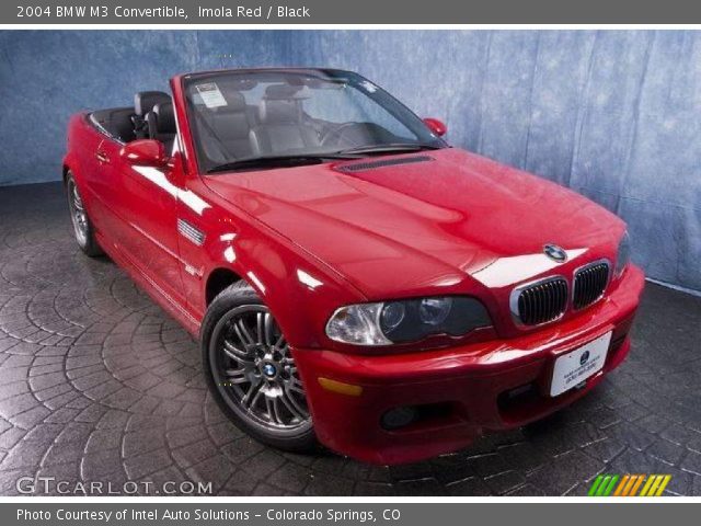 2004 BMW M3 Convertible in Imola Red