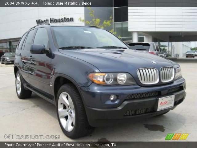 2004 BMW X5 4.4i in Toledo Blue Metallic