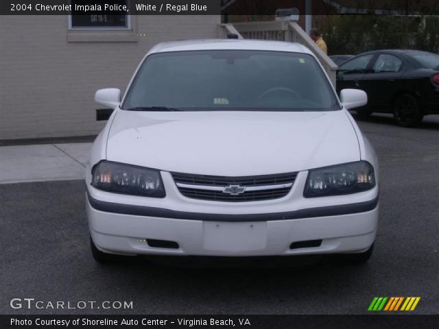 2004 Chevrolet Impala Police in White