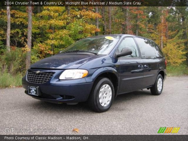2004 Chrysler Town & Country LX in Midnight Blue Pearlcoat