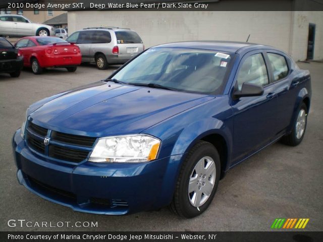 2010 Dodge Avenger SXT in Deep Water Blue Pearl