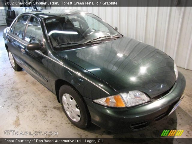 2002 Chevrolet Cavalier Sedan in Forest Green Metallic