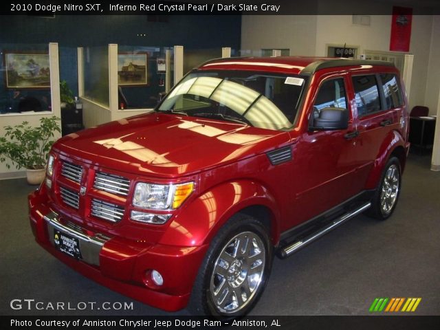 2010 Dodge Nitro SXT in Inferno Red Crystal Pearl