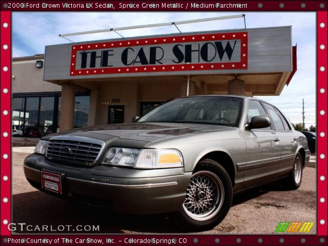 2000 Ford Crown Victoria LX Sedan in Spruce Green Metallic