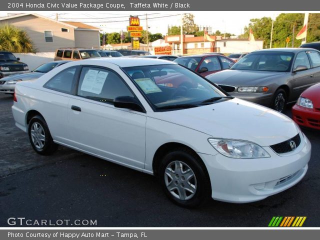 2004 Honda Civic Value Package Coupe in Taffeta White