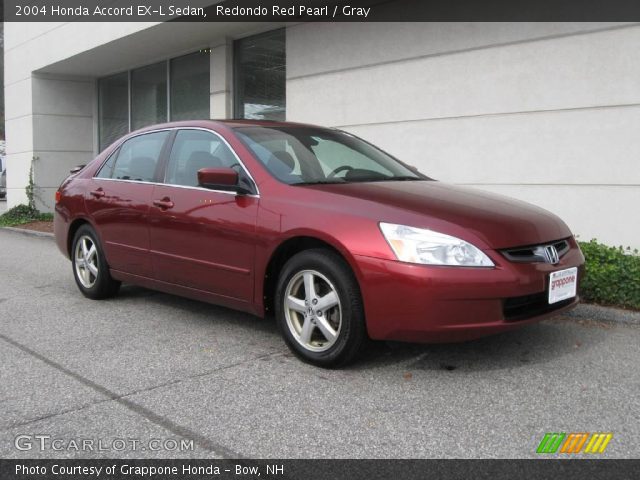 2004 Honda Accord EX-L Sedan in Redondo Red Pearl