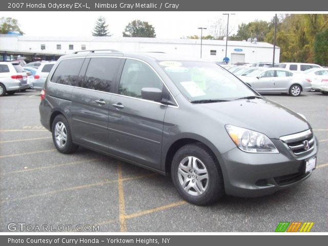 2007 Honda Odyssey EX-L in Nimbus Gray Metallic