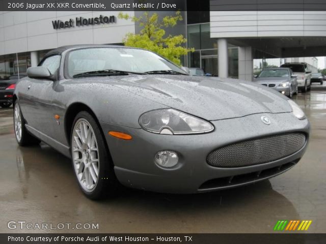 2006 Jaguar XK XKR Convertible in Quartz Metallic