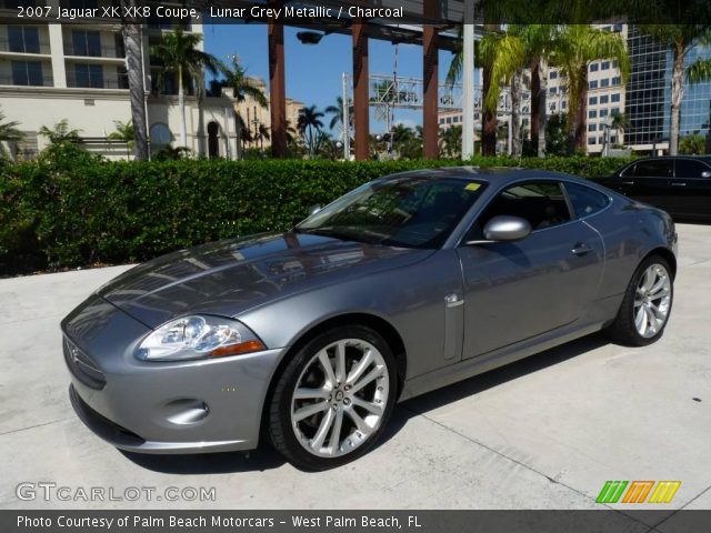 2007 Jaguar XK XK8 Coupe in Lunar Grey Metallic
