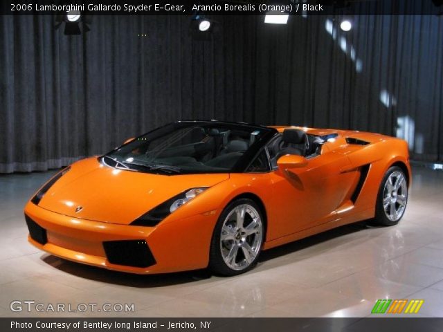 2006 Lamborghini Gallardo Spyder E-Gear in Arancio Borealis (Orange)