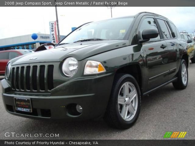 2008 Jeep Compass Sport in Jeep Green Metallic