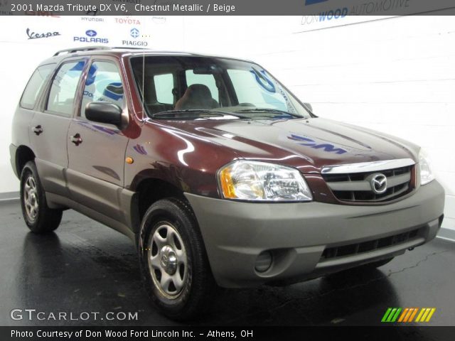 2001 Mazda Tribute DX V6 in Chestnut Metallic