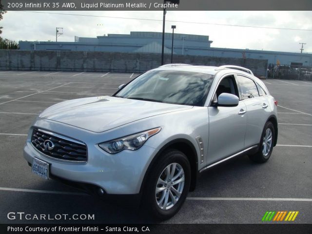 2009 Infiniti FX 35 AWD in Liquid Platinum Metallic