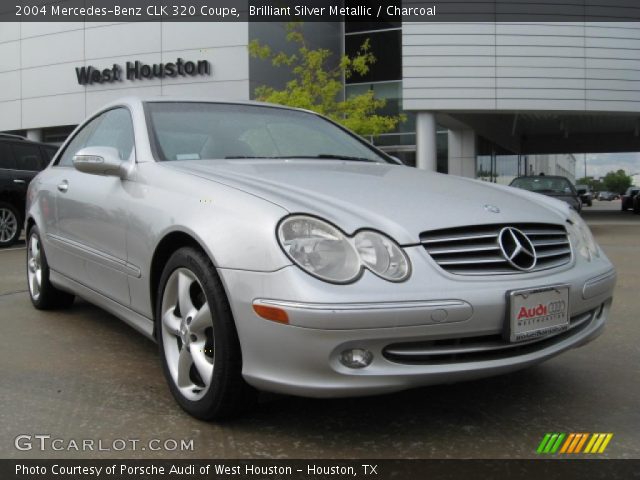 2004 Mercedes-Benz CLK 320 Coupe in Brilliant Silver Metallic