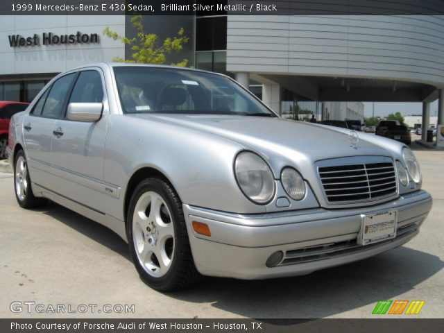 1999 Mercedes-Benz E 430 Sedan in Brilliant Silver Metallic