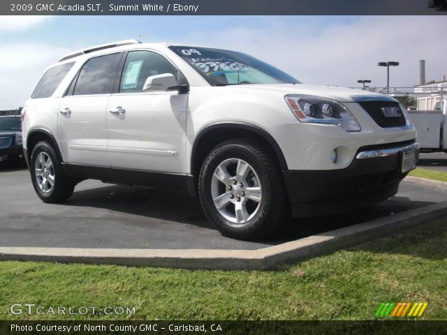 2009 GMC Acadia SLT in Summit White