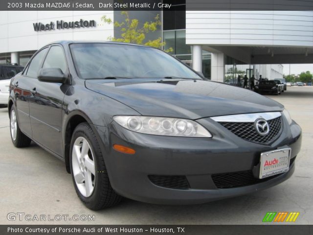 2003 Mazda MAZDA6 i Sedan in Dark Steel Metallic