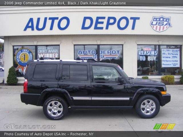 2006 Jeep Commander Limited 4x4 in Black