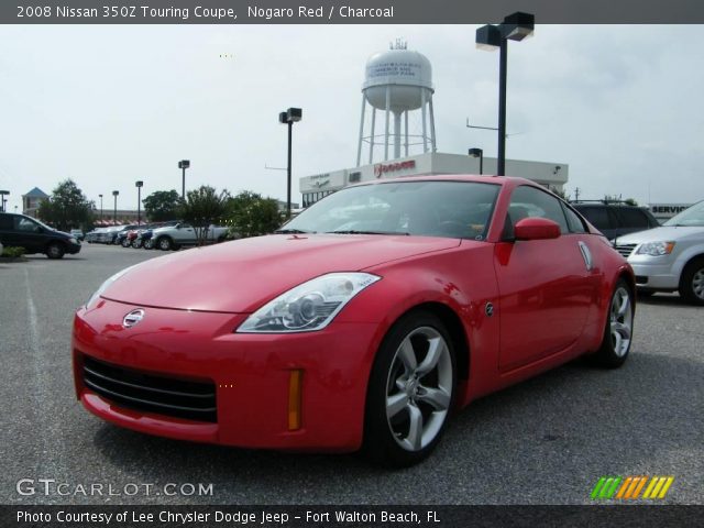 2008 Nissan 350Z Touring Coupe in Nogaro Red