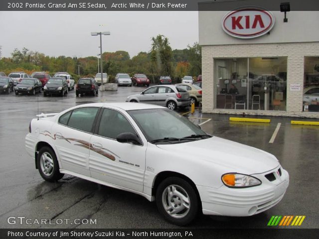 2002 Pontiac Grand Am SE Sedan in Arctic White