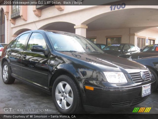 2003 Volkswagen Jetta GLS 1.8T Sedan in Black