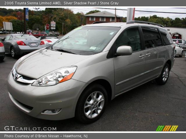 2006 Toyota Sienna Limited AWD in Silver Shadow Pearl