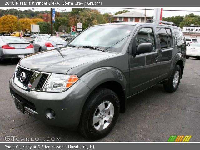 2008 Nissan Pathfinder S 4x4 in Storm Gray